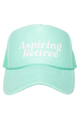 Aspiring Retiree Funny Trucker Hat