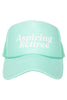 Aspiring Retiree Funny Trucker Hat