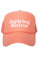 Aspiring Retiree Funny Trucker Hat