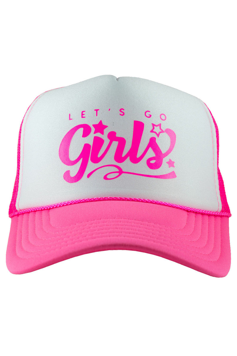 Let's Go Girls DECAL Foam Hat - Katydid.com