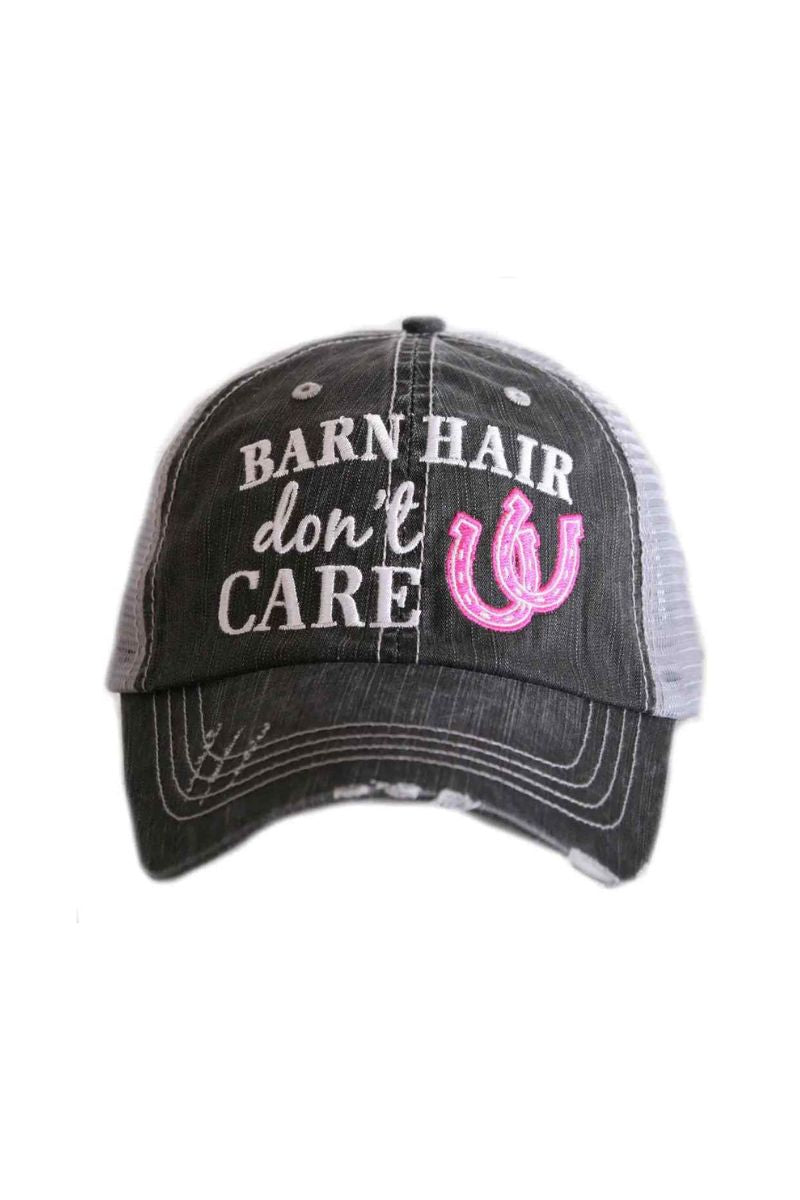 Barn Hair Don't Care Trucker Hats - Katydid.com