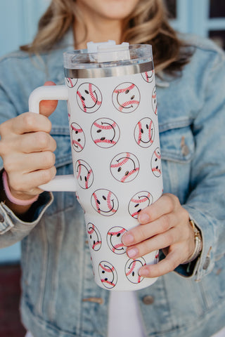 Cowboy Happy Face Tumbler Fanny Pack