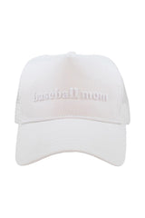 Baseball Mom 3-D Embroidered Women's Hat