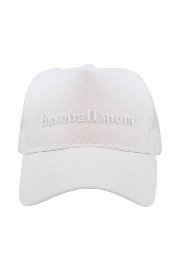 Baseball Mom 3 D Embroidered Women s Hat