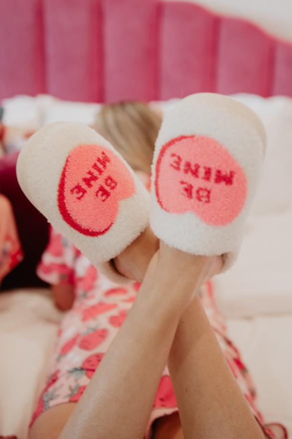 "Be Mine" Candy Slippers