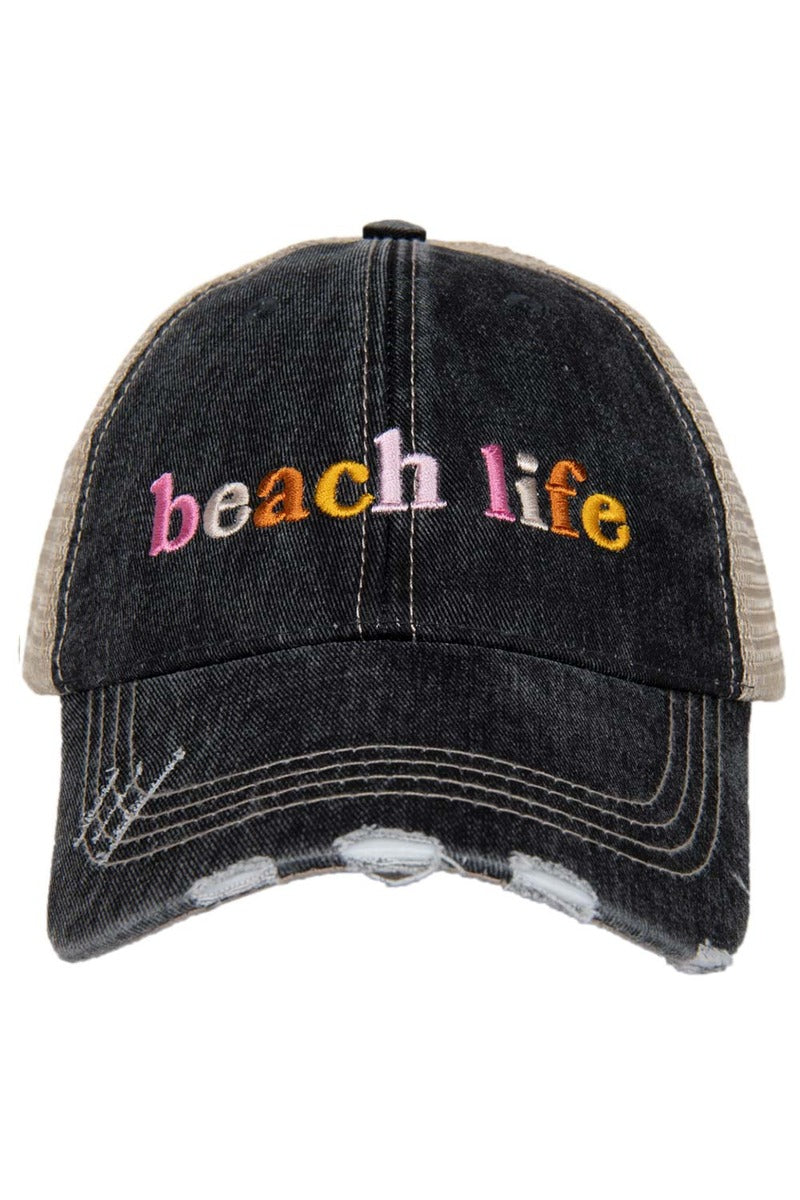 Beach Life Trucker Hat - Katydid.com