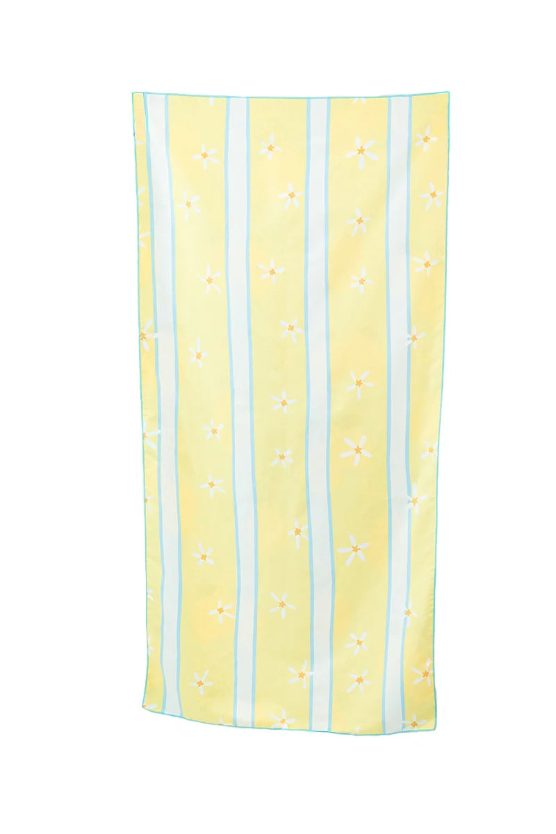 Lemons Quick Dry Reversible Beach Towel - Katydid.com