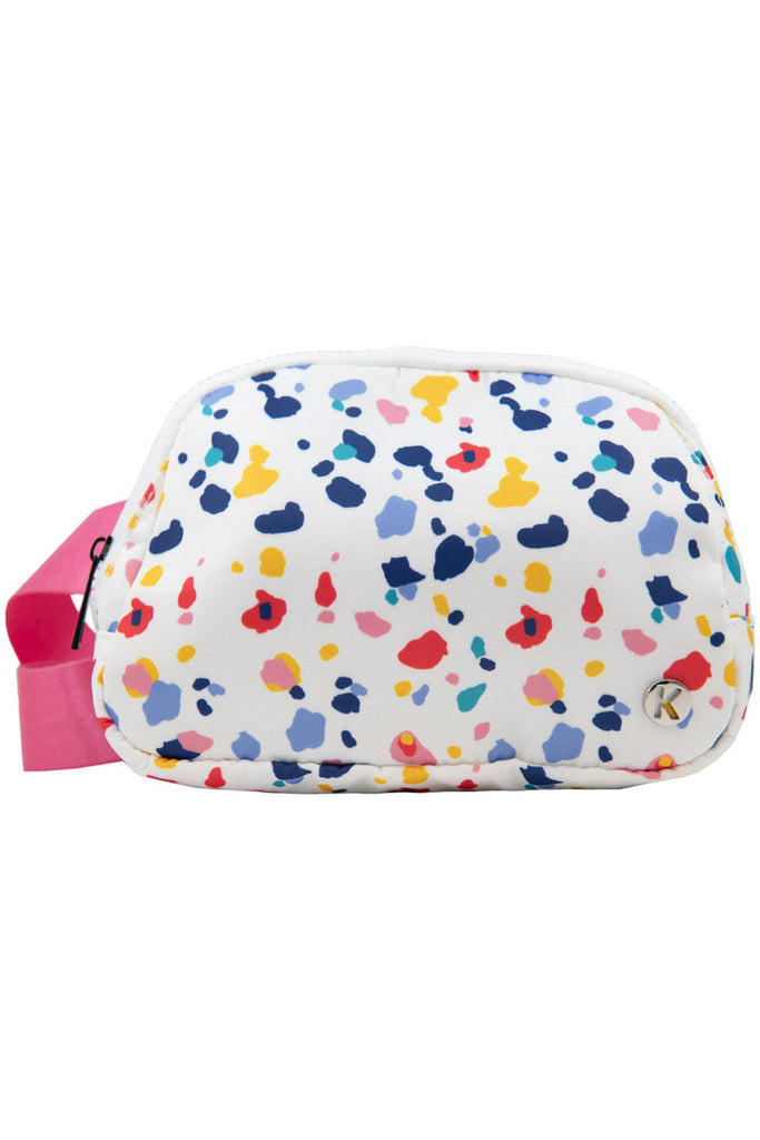 Confetti Print Belt Bag Fanny Pack