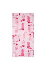 Boots & Stars Cute Beach Towel