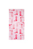 Boots & Stars Cute Reversible Beach Towel