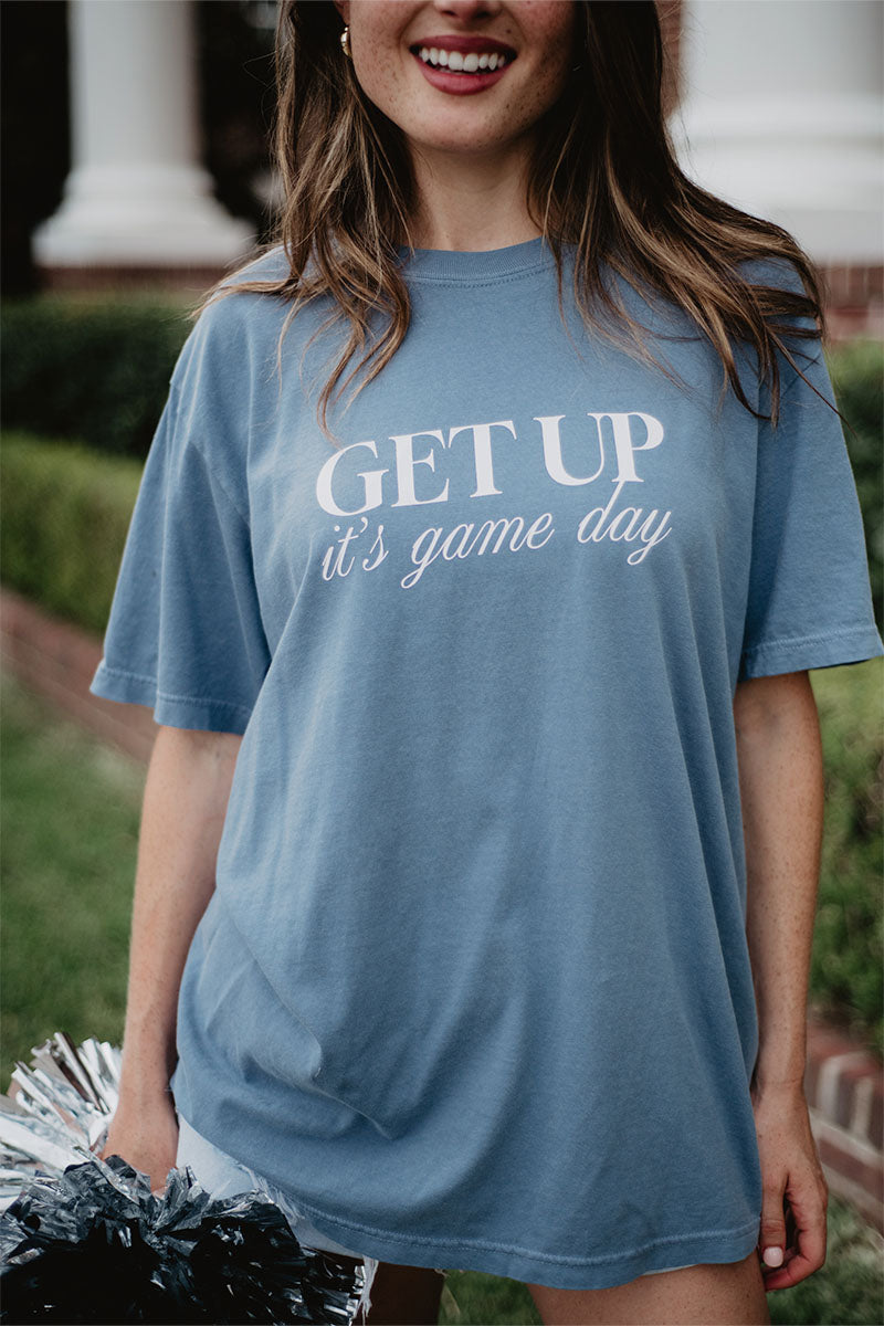 Get Up It's Game Day Graphic Tee for Women