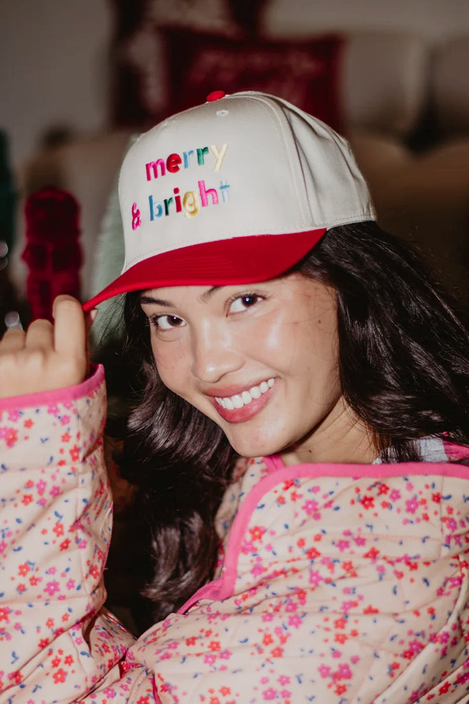 Merry & Bright (Multi) Vintage Trucker Hat