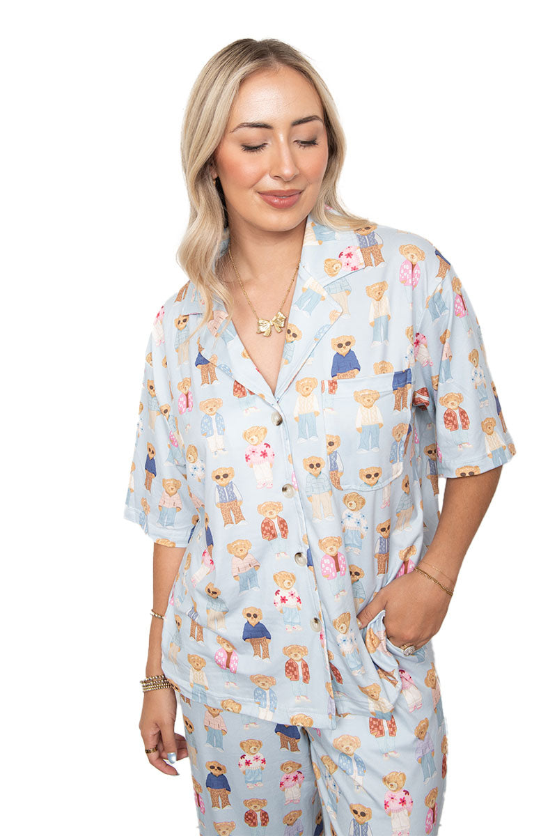 Teddy Bears Women's Cute PJ Set