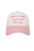 Hold My Drink I Gotta Pet This Dog Vintage Hat - Katydid.com