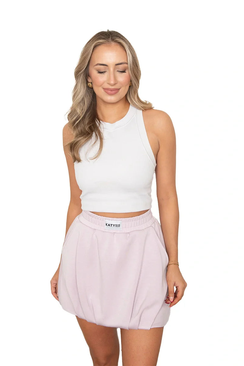 Mauve Athletic Skort - Katydid.com