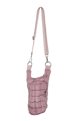 Mauve Quilted Tumbler Carrier Bag