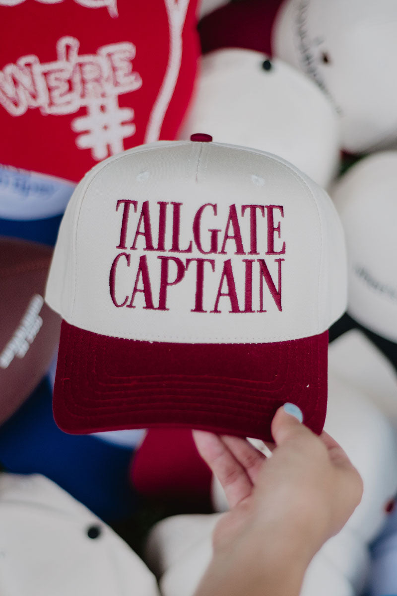TAILGATE CAPTAIN Vintage Trucker Hats for Women - Katydid.com