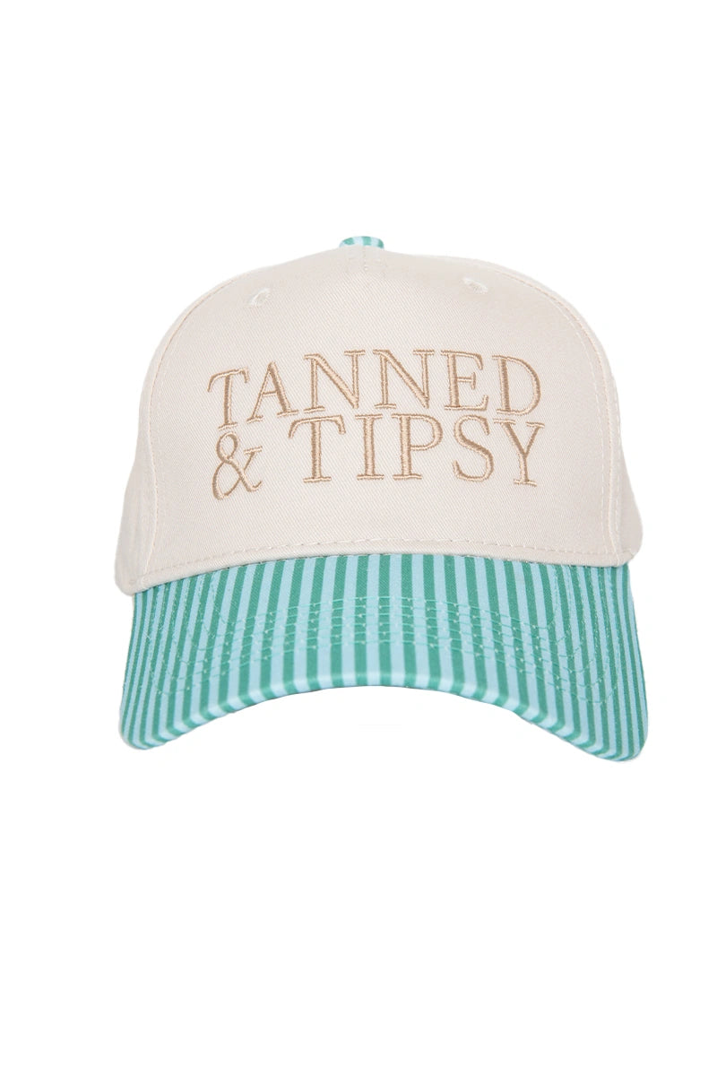 Tanned & Tipsy Vintage Hat - Katydid.com