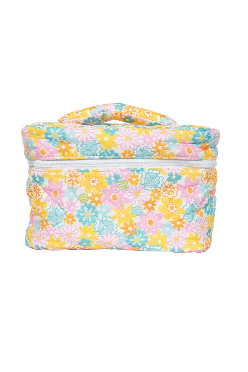 Spring Flowers Cosmetic Bag for Makeup - Katydid.com