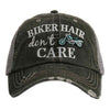 BIKER HAIR DON'T CARE TRUCKER HAT