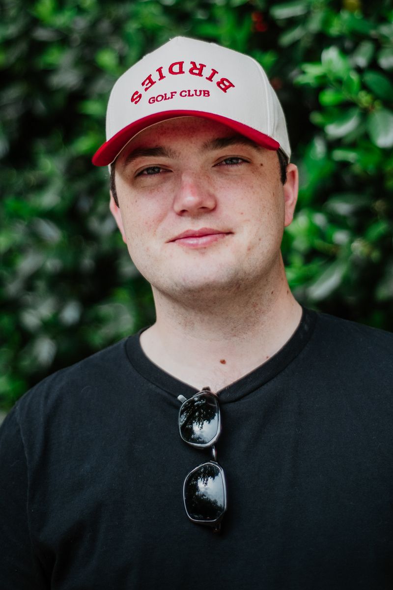 BIRDIES Golf Club Upside Down Men's Trucker Hats Vintage