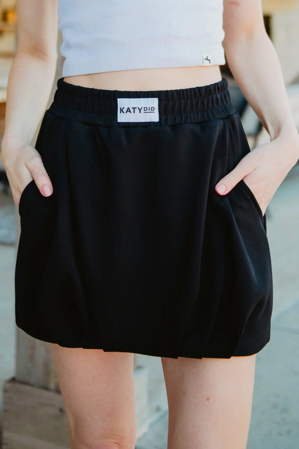 Black Bubble Skirt Black Bubble Skirt