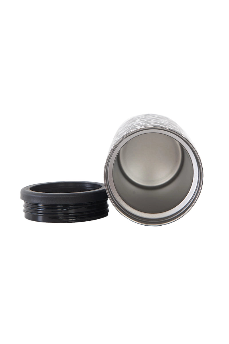 Black & White Bows Slim Can Cooler