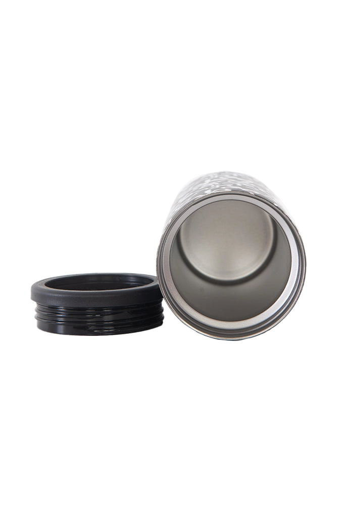 Black & White Bows Slim Can Cooler