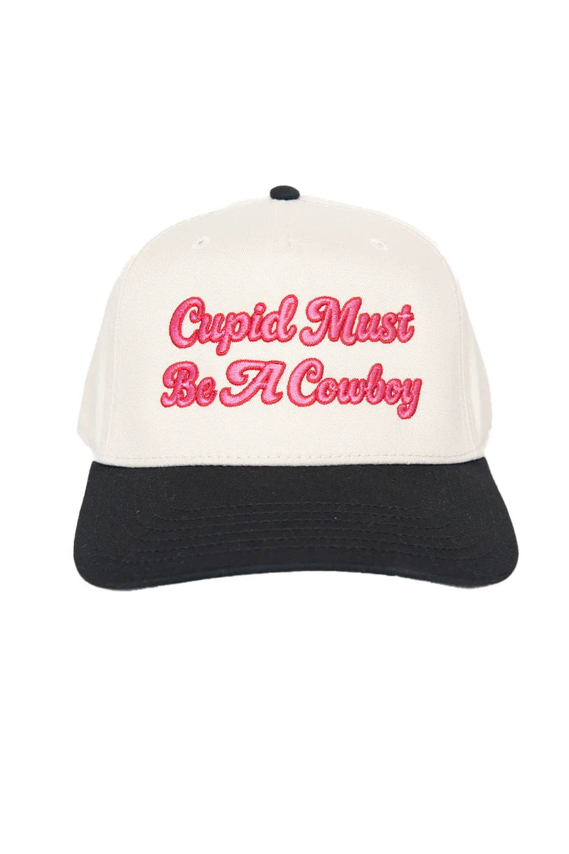 Cupid Must Be A Cowboy Trucker Cap - Katydid.com