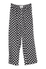 Black & White Polka Dots Boxer Pants