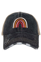 Rainbow Trucker Hat