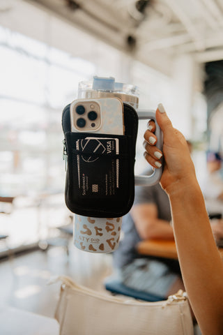 Cowboy Happy Face Tumbler Fanny Pack