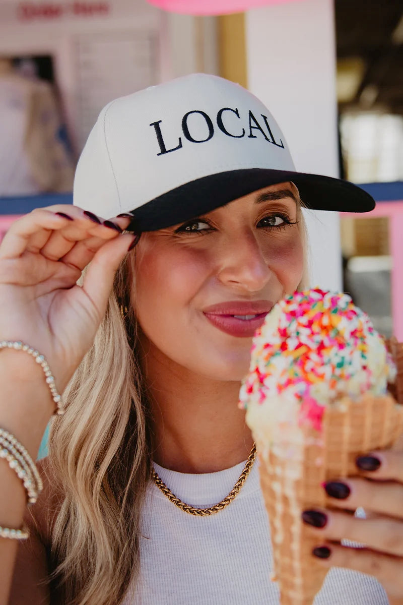 LOCAL Two-Toned Retro Vintage Hat