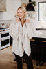 Snow Leopard Lightweight BODY WRAP with Hoodie and Pockets - Katydid.com