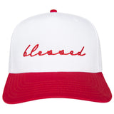 Blessed (Cursive) Two-Toned Hats