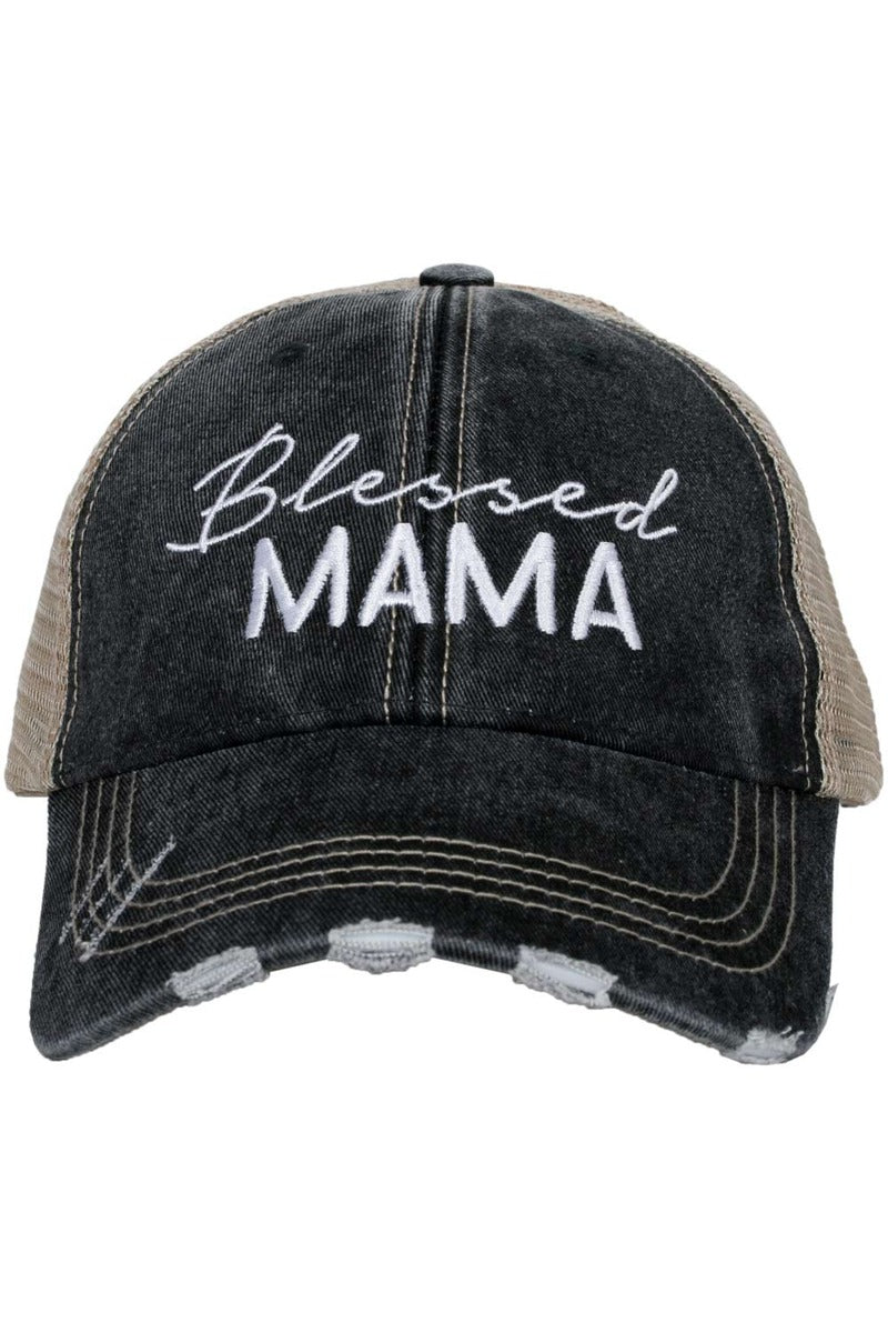 Blessed Mama Women's Trucker Hats - Katydid.com
