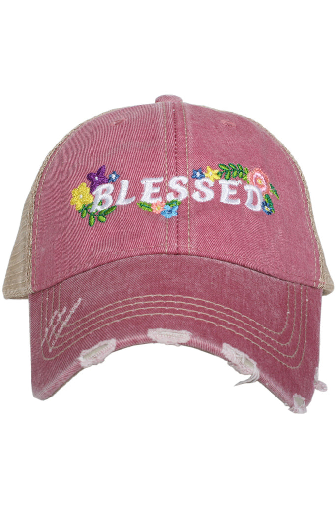 Blessed Flowers Trucker Hats