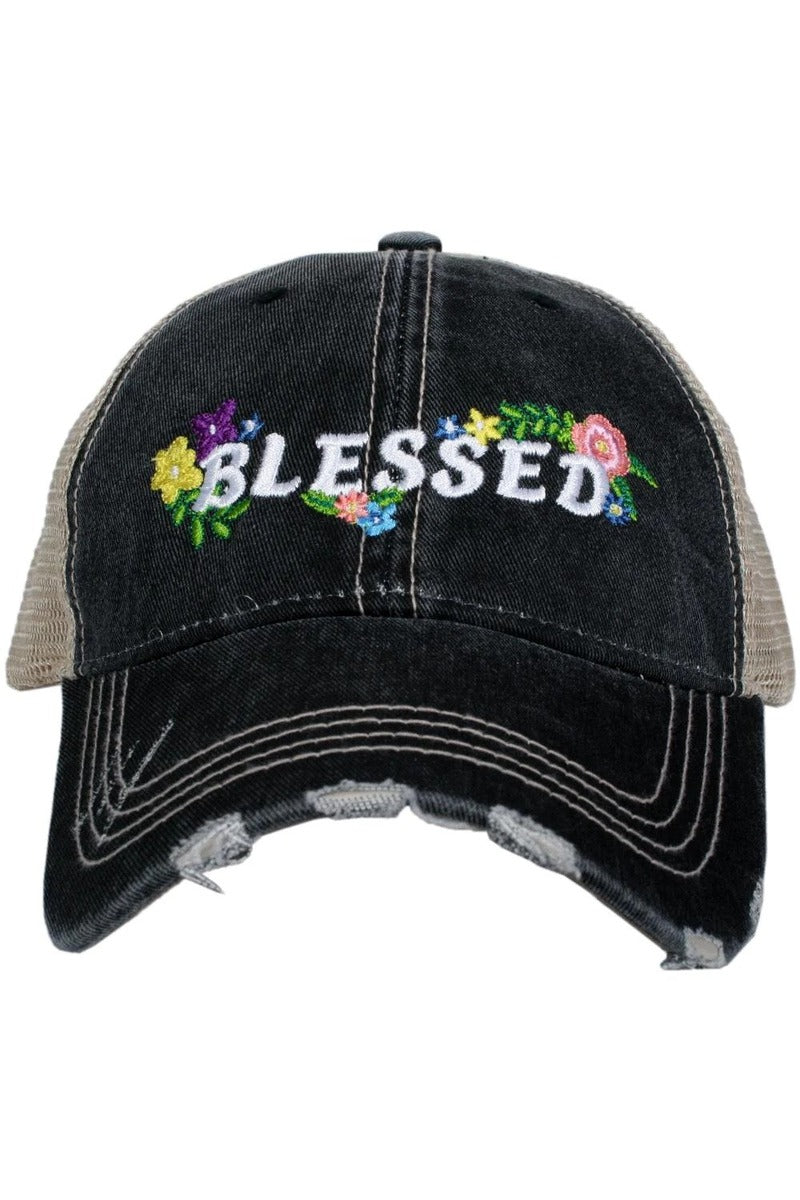 Blessed Flowers Trucker Hats