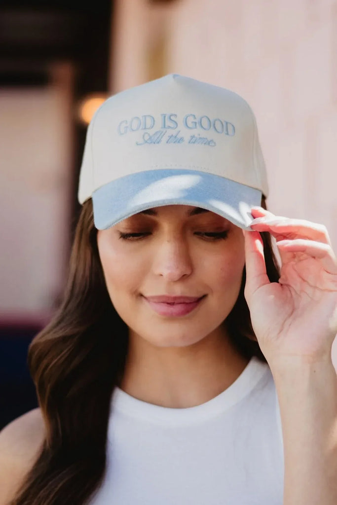 God is Good All The Time Classic Trucker Hats