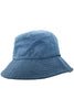 Blue Corduroy Bucket Hat