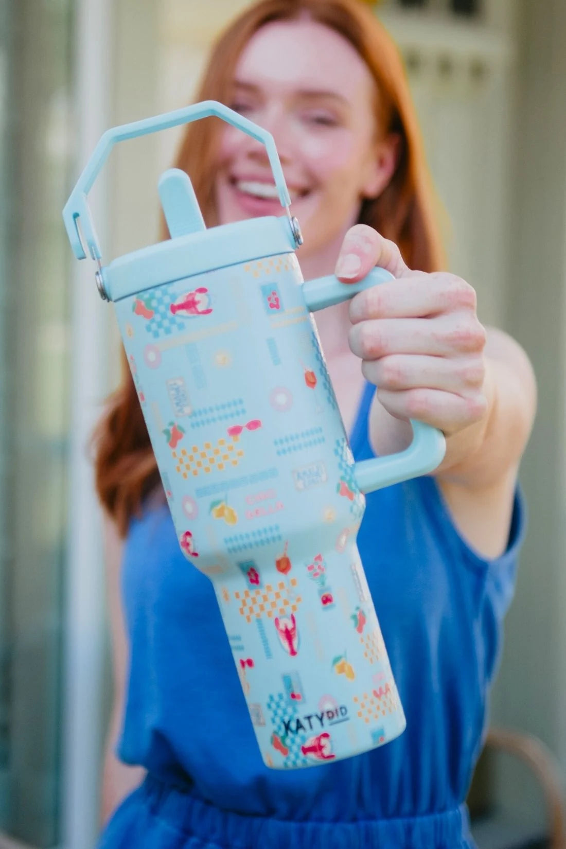 Italian Summer Stainless Steel Tumbler