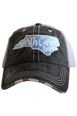 North Carolina State Patch Trucker Hat