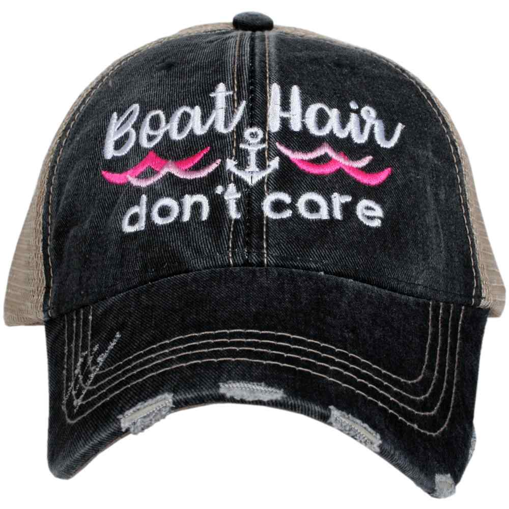 BOAT HAIR DON’T CARE WOMEN'S TRUCKER HATS