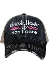 Boat Hair Don’t Care Women's Trucker Hats