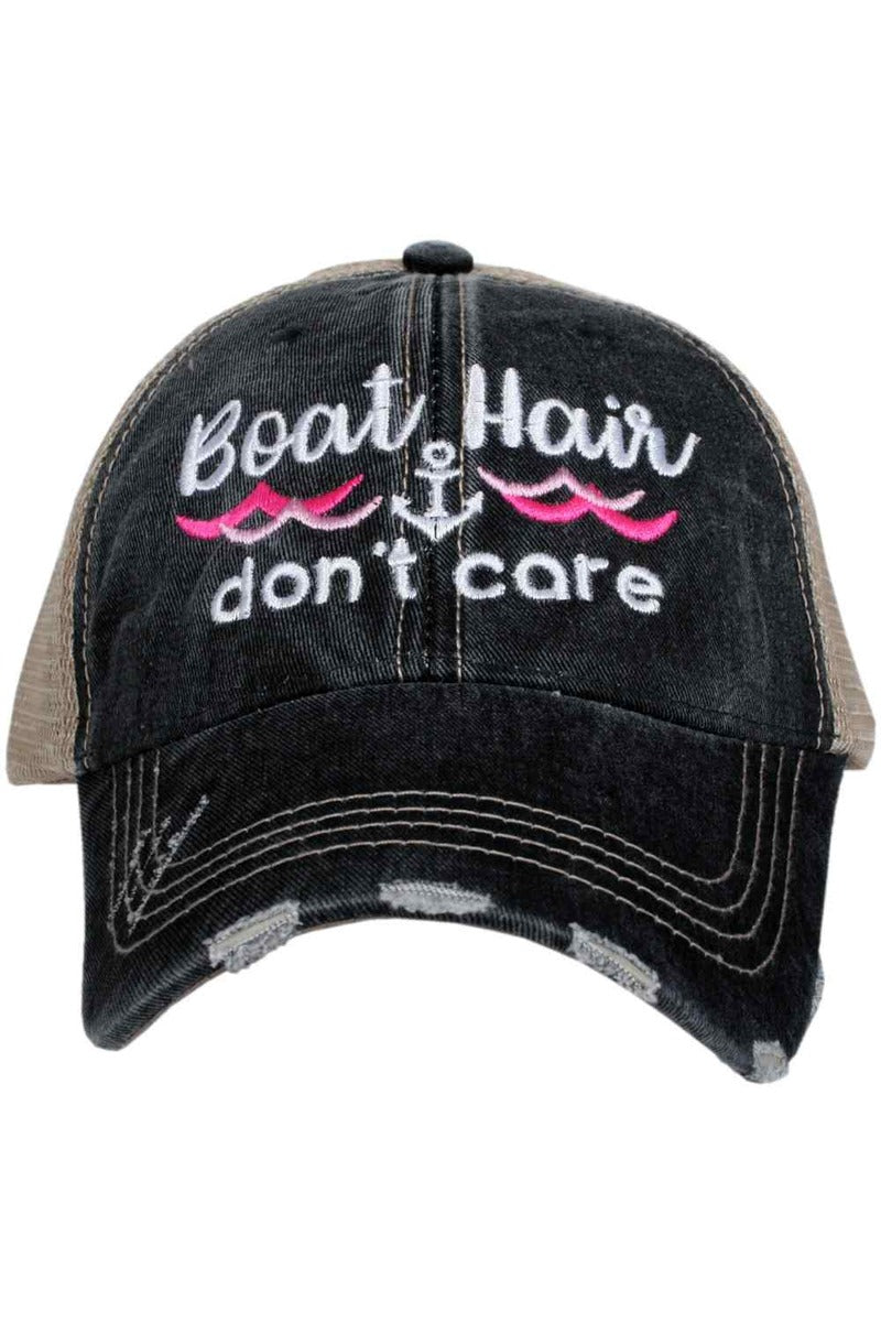 Boat Hair Don‚Äôt Care Women's Trucker Hats