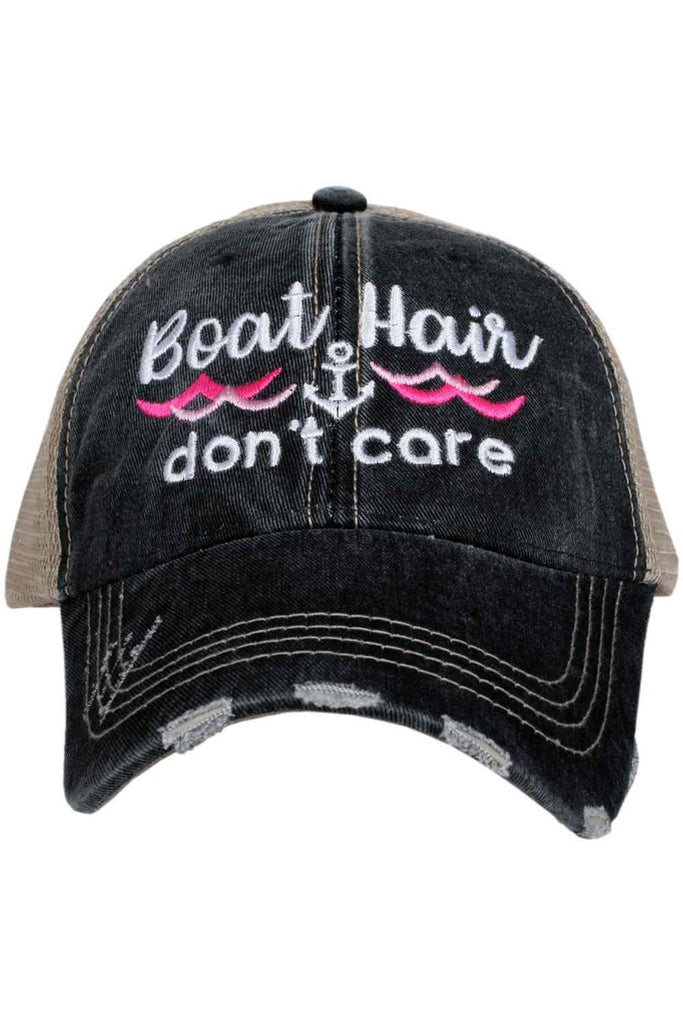 Boat Hair Don’t Care Women's Trucker Hats