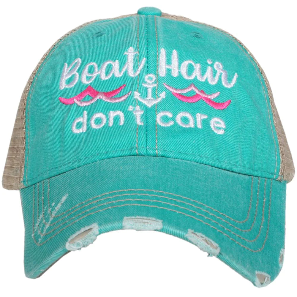 Katydid Boat Hair Don’t Care Women's Trucker Hats - Katydid.com