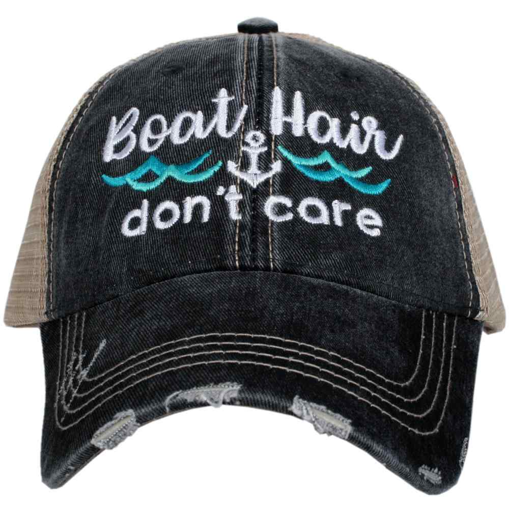 BOAT HAIR DON’T CARE WOMEN'S TRUCKER HATS