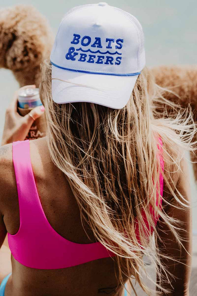 Boats & Beers Trucker Cap for Lake