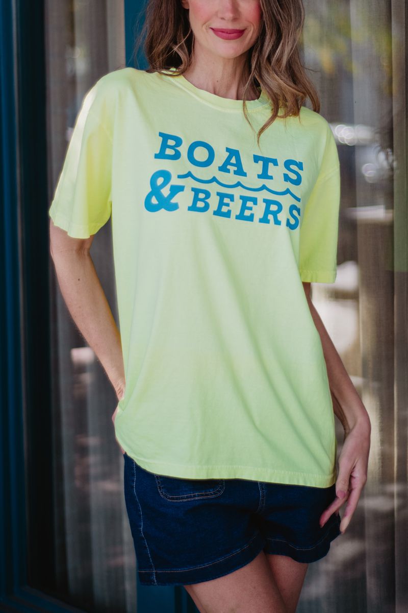 Boats & Beers Graphic Tees